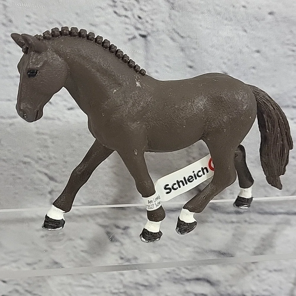 Schleich Horse Figures Lot Of 3 Pinto Stallion‎ Clydesdale Foal Riding Pony
